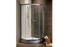 Напівкругла кабіна Radaway Premium Plus A 1900 двері розсувні 85x85 cm хром прозоре скло 