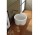 Умивальник на стільницю Scarabeo Bucket 35x22 cm без переливу біла