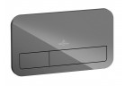 Кнопка спуску Villeroy&Boch ViConnect Glass, Glossy Grey, 26.9 x 16 cm, 2 zakresowy
