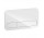 Кнопка спуску Villeroy&Boch ViConnect Glass, Glossy White, 26.9 x 16 cm, 2 zakresowy