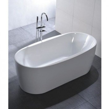 Ванна вільностоячий Massi Elegant, 150 cm, біла- sanitbuy.pl