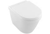 Toaleta WC підлогова Villeroy & Boch Architectura 37x54 cm туалет DirectFlush bez kołnierza wewnętrznego, злив горизонтальний, біла Weiss Alpin 