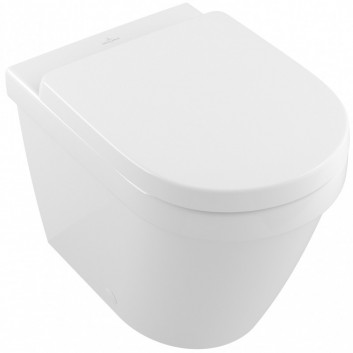 Toaleta WC підлогова Villeroy & Boch Architectura 37x54 cm туалет DirectFlush bez kołnierza wewnętrznego, злив горизонтальний, біла Weiss Alpin - sanitbuy.pl