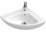 Umywalka Villeroy & Boch O.Novo, mała narożna, Biały Alpin, 415 mm, 1-otworowa, z przelewem- sanitbuy.pl