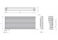 Обігрівач Enix Sorento Plus (SR) 220x60 cm - стандартний колір- sanitbuy.pl