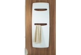 Обігрівач Zehnder Vitalo Spa 122,5x49 cm, варіант Completto - білий