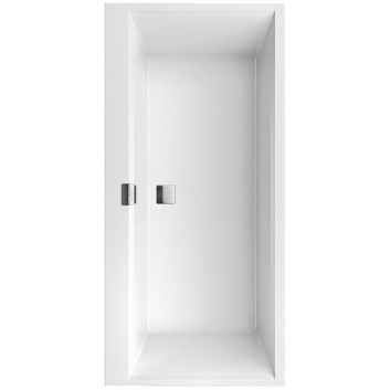 Ванна прямокутна Villeroy&Boch Squaro Edge 12, 180x80 cm з ніжками i systemem przlewowo-odpływowym, білий Alpin- sanitbuy.pl