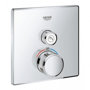 Змішувач термостатичний Grohe Grohtherm SmartControl 1-odbiornik wody хром - sanitbuy.pl