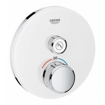 Змішувач прихований Grohe Grohtherm SmartControl термостатичний 1-odbiornik wody хром- sanitbuy.pl