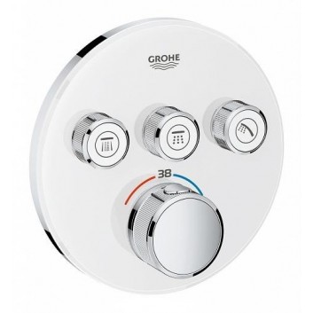 Змішувач прихований Grohe Grohtherm SmartControl термостатичний 3-приймачі wody хром - sanitbuy.pl