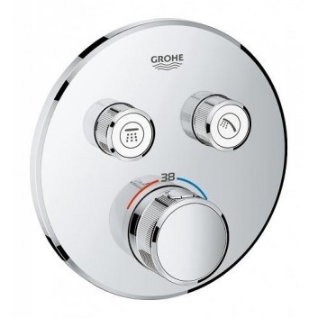 Змішувач прихований Grohe Grohtherm SmartControl термостатичний 1-odbiornik wody хром- sanitbuy.pl