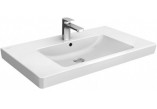 Меблевий умивальник Villeroy&Boch Subway 2.0, 80x47 cm, z 1 otworem, z переливом, біла- sanitbuy.pl