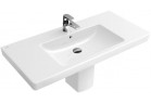 Меблевий умивальник Villeroy&Boch Subway 2.0, 100x47 cm, з одним отвором, z переливом, білий CeramicPlus