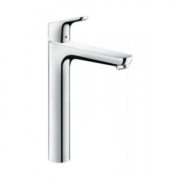 Змішувач для умивальника Hansgrohe Focus 230 з комплектом зливу DN15, wys. 342 mm, хром- sanitbuy.pl