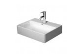 Умивальник прямокутна Duravit DuraSquare 45x35 cm з отвором для змішувача біла