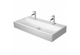 Навісний умивальник Duravit DuraSquare 100x47 cm без отвору для змішувача, без переливу біла- sanitbuy.pl