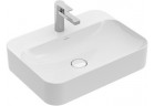 Умивальник на стільницю Villeroy&Boch Finion 600 x 445 mm, без переливу, CeramicPlus, możliwy установка armatury 3-otworowej, біла