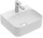 Умивальник на стільницю Villeroy&Boch Finion 430 x 390 mm без переливу, для арматури з 1 отвором, шліфований низ біла