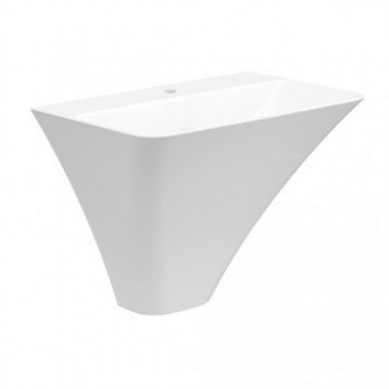 Навісне біде z Idevit Halley 360x520mm Rimless з сидінням з мікроліфтом біла- sanitbuy.pl