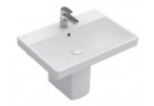 Меблевий умивальник Villeroy&Boch, 65x47 cm, z переливом, біла