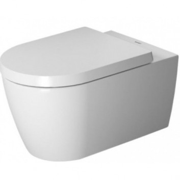 Комплект WC з раковиною wiszącą Duravit Rimless 56x40x43cm oraz сидіння для унітазу білий- sanitbuy.pl