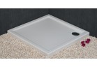 Піддон квадратний Novellini Kali A 80x80x5,5cm акрильний білий
