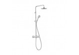 Душовий комплект термостатичний Kludi Dual Shower верхній душ 20cm хром - sanitbuy.pl