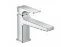 Змішувач для умивальника Hansgrohe Metropol одноважільний CoolStart з комплектом зливу Push-Open, хром 