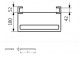 Полиця Terma Easy 200x180mm Buk- sanitbuy.pl