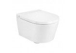 Раковина WC навісна Roca Inspira Rimless Compacto 37x48 cm біла - sanitbuy.pl