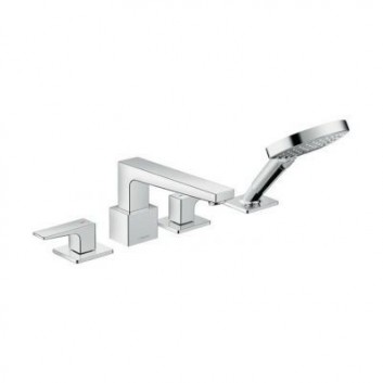 Змішувач nawannowo-душова Hansgrohe Metropol на 4 отвори хром - sanitbuy.pl
