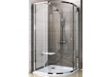 Душова кабіна Ravak Pivot PSKK3-80 півкругла polerowane алюміній + transparent - sanitbuy.pl