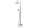 Душовий комплект Bruma Nautic, верхній душ 23 cm хром