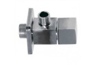 Tres Cuadro клапан кутовий do bateri 1/2x3/8 ozddobny