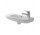 Умивальник 50x22 cm Duravit D-Code мала, otwór z правої strony, біла