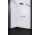 Стінка Walk-In Radaway Modo New Black II 140.1-180x150-200cm, чорні, скло прозоре