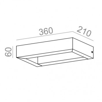 Бра AQForm Basket LED, білий мат.- sanitbuy.pl