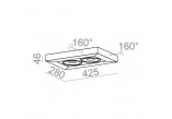 Бра AQForm Cadva 111x1 QRLED, білий мат.- sanitbuy.pl