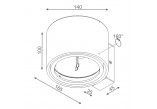 Бра AQForm Graph LED 230V, білий мат.- sanitbuy.pl