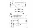 Умивальник Duravit DuraStyle прямокутна 60x38cm stawiana шліфована без переливу без отвору для змішувача, біла