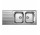 Blanco Dinas 8 S 1160x500mm сталь без автоматичного корка, сталевий
