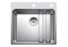 Zlewozmywak сталевий jednokomorowy Blanco Etagon 500-IF/A 54x50 cm з автоматичноб пробкою, сталевий 