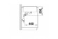 Zlew konglomeratowy + сидіння szaklana AXIA III 5 S Blanco Silgranit InFino 470x915 mm kawowy- sanitbuy.pl