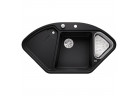 Zlew konglomeratowy DELTA II Blanco Silgranit 1057x575mm antracyt
