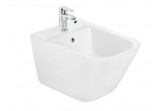 Bidet Roca Gap підвісний 35x54cm z ukrytymi mocowaniami, білий