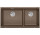 Zlewozmywak Blanco Subline 480/320-U Siligranit PuraDur 85,5x40cm 2 kom без пробки, kawowy