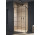 Душова кабіна Walk-In Radaway Modo New Black II Factory 85, скло прозоре, wys. 200cm, profil чорний