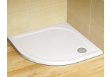 Brodzik Dolphi Radaway Delos A 80x80 cm półokrągły- sanitbuy.pl