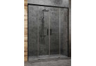 Двері для ніши Radaway Idea Black DWD 200 200x200.5cm, profil чорний, скло прозоре