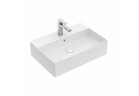 Villeroy & Boch Memento 2.0 Умивальник на стільницю 60x42 cm z переливом з покриттям CeramicPlus, біла, 4A0760R1